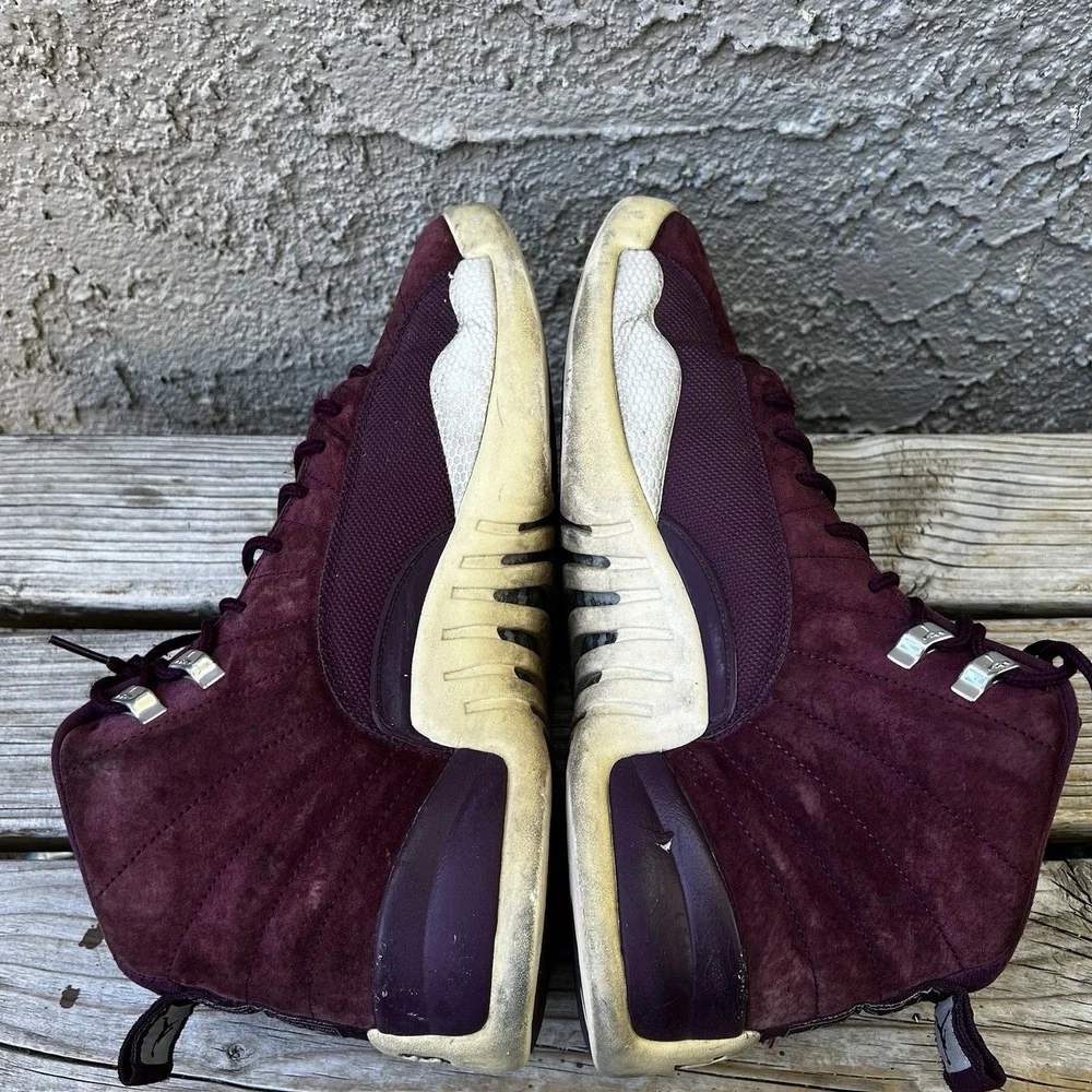 Jordan Shoes Men Size 11.5 Air Jordan 12 Retro Bordeaux 2017 Burgundy High Top